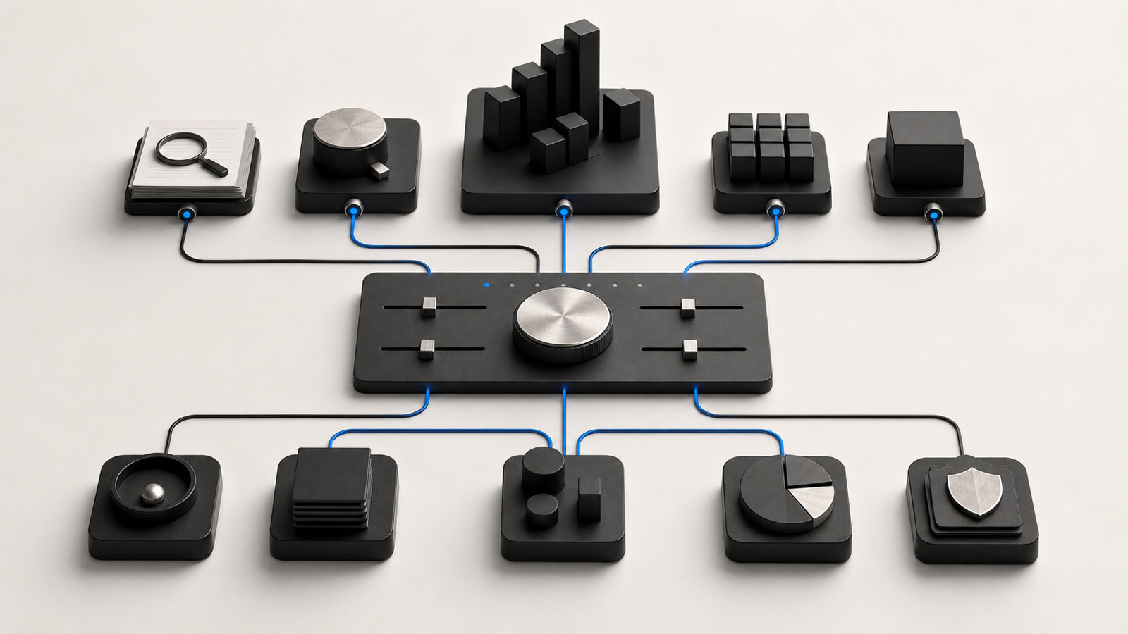 A decision framework routes work to a model by complexity, volume, speed, and the cost of being wrong.