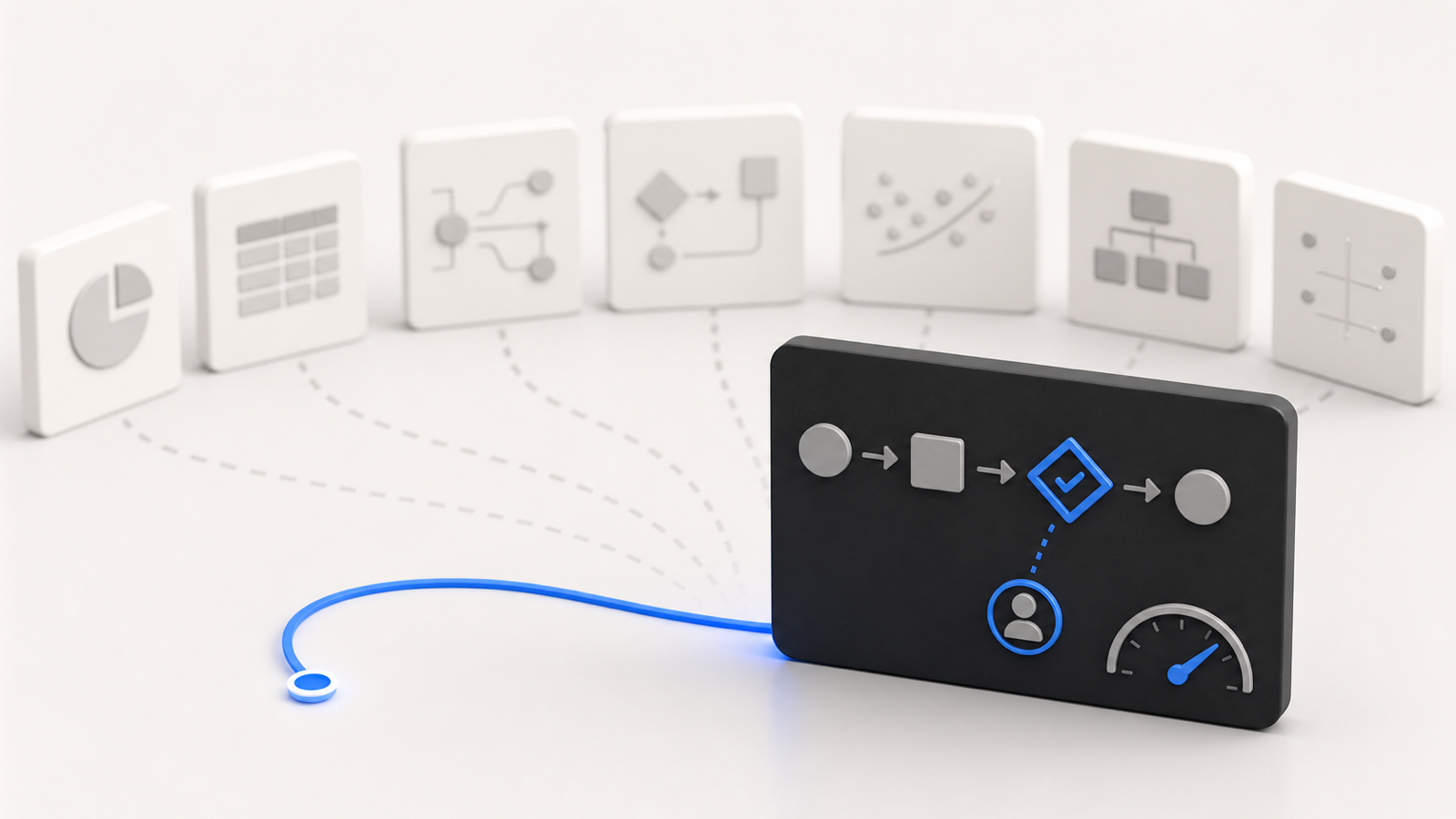 One bounded, measurable workflow selected from several distracting AI project possibilities.